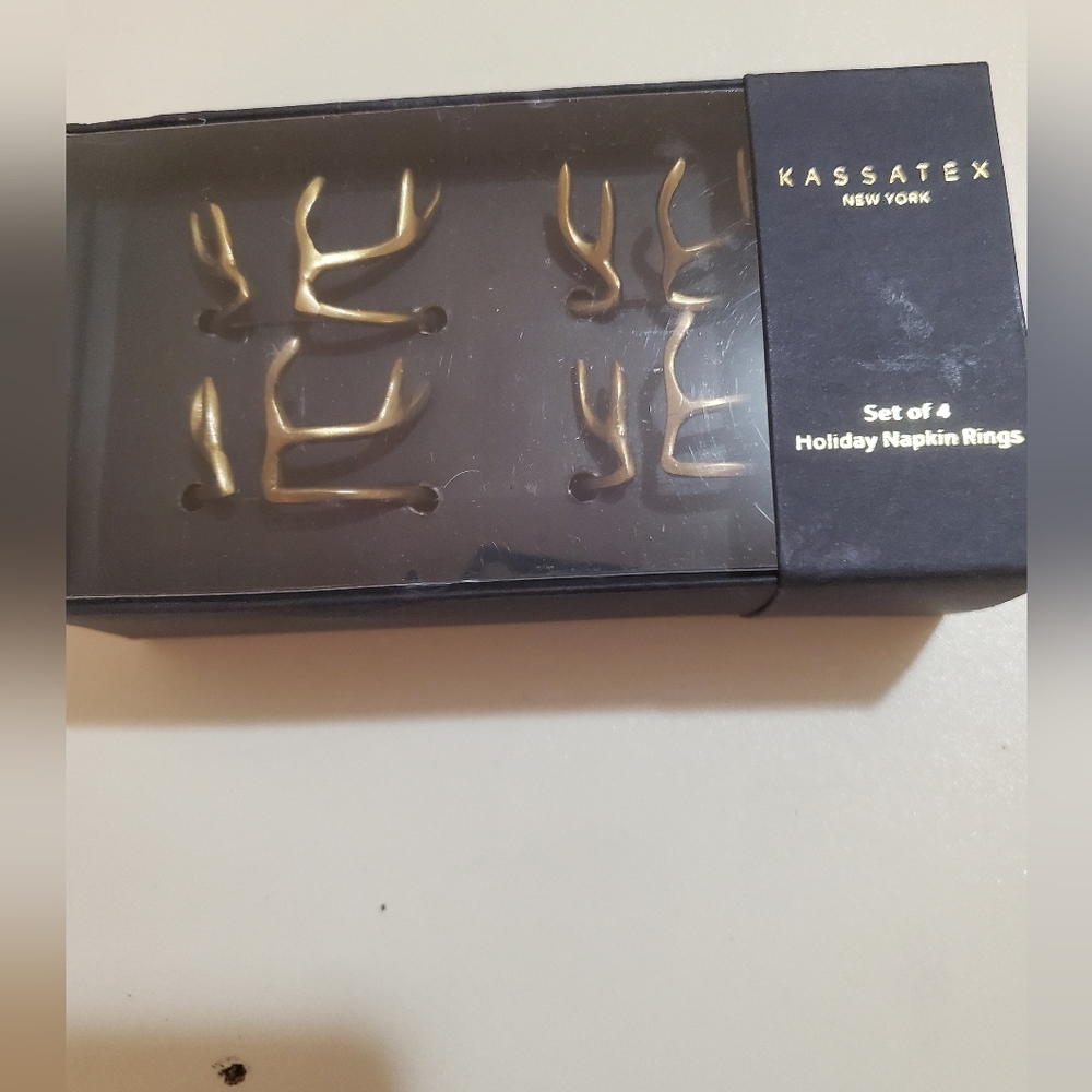 Kassatex  Napkin Rings